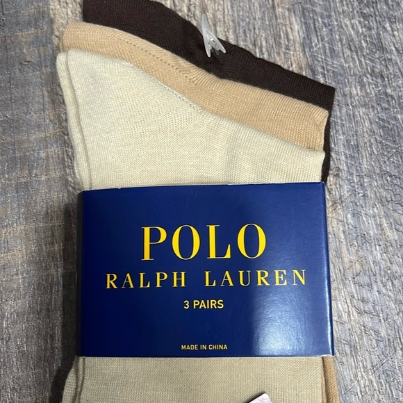 Ralph Lauren 3 pairs socks for men - Picture 3 of 8